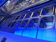 Tabella refrigerata porta blu della preparazione del panino di Ray 2 con il fan di vetro del coperchio che si raffredda/congelatore di frigorifero commerciale di Antivari di insalata